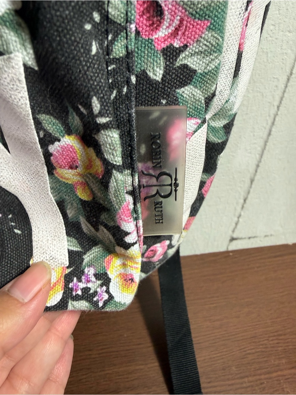 Robin Ruth New York Floral Backpack - Picture 2 of 5